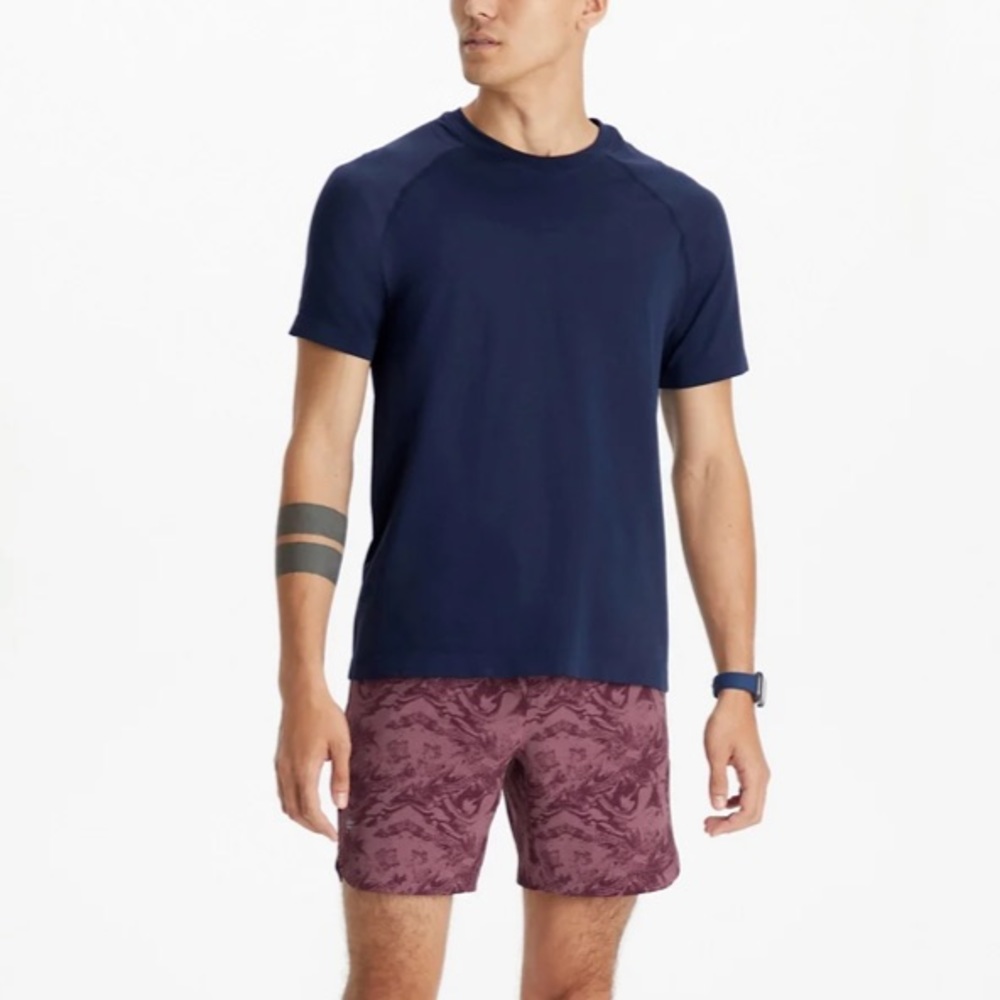 NEW FABLETICS THE TRAINING DAY TEE IN NAVY Multiple sizes